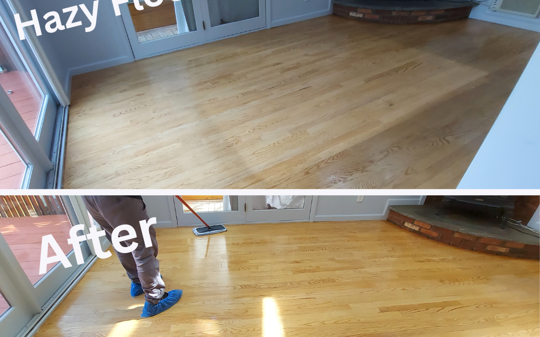 Hazy Hardwood Floors? 