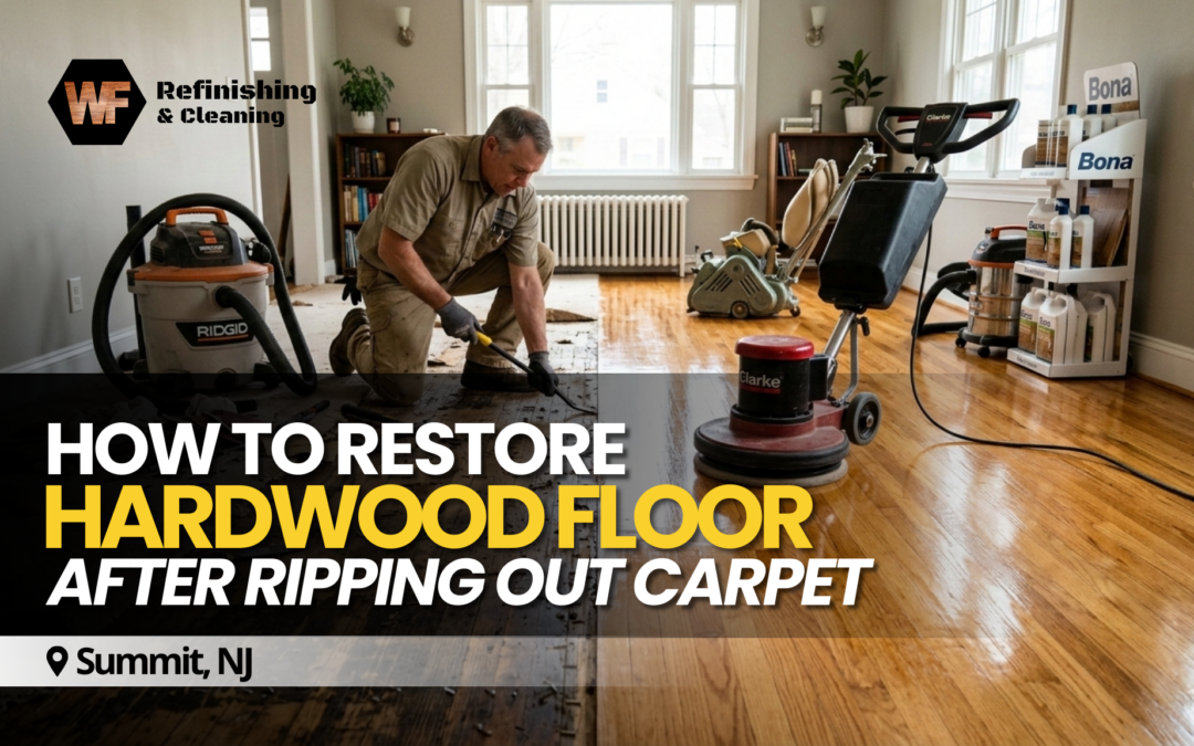 How to Restore Hardwood Floor After Ripping Out Carpet