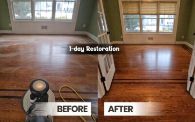 Preparing Homes for Sale – Hardwood floor cleaning & refinishing