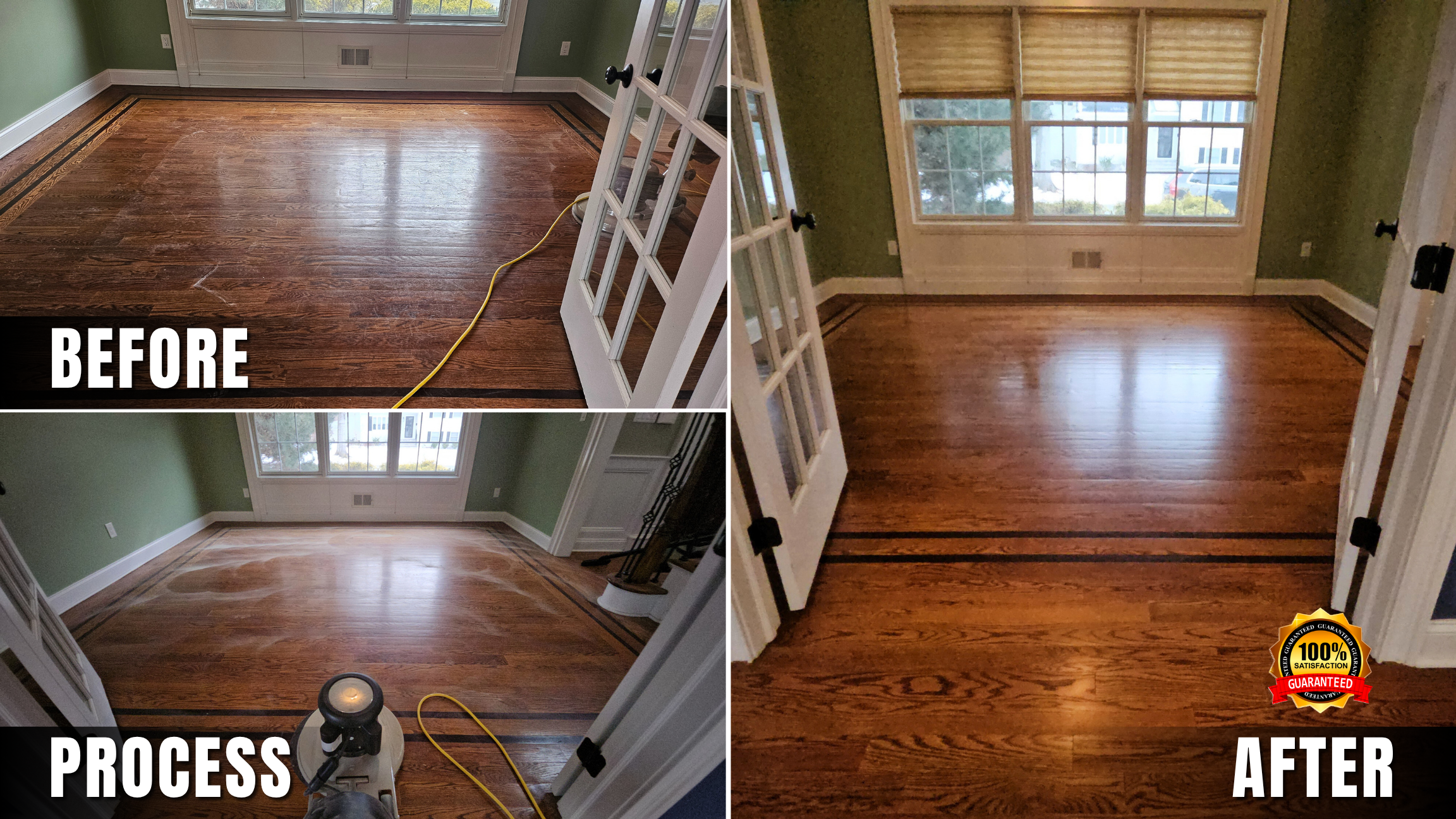 Dustless Hardwood Floor Restoration in Short Hills NJ