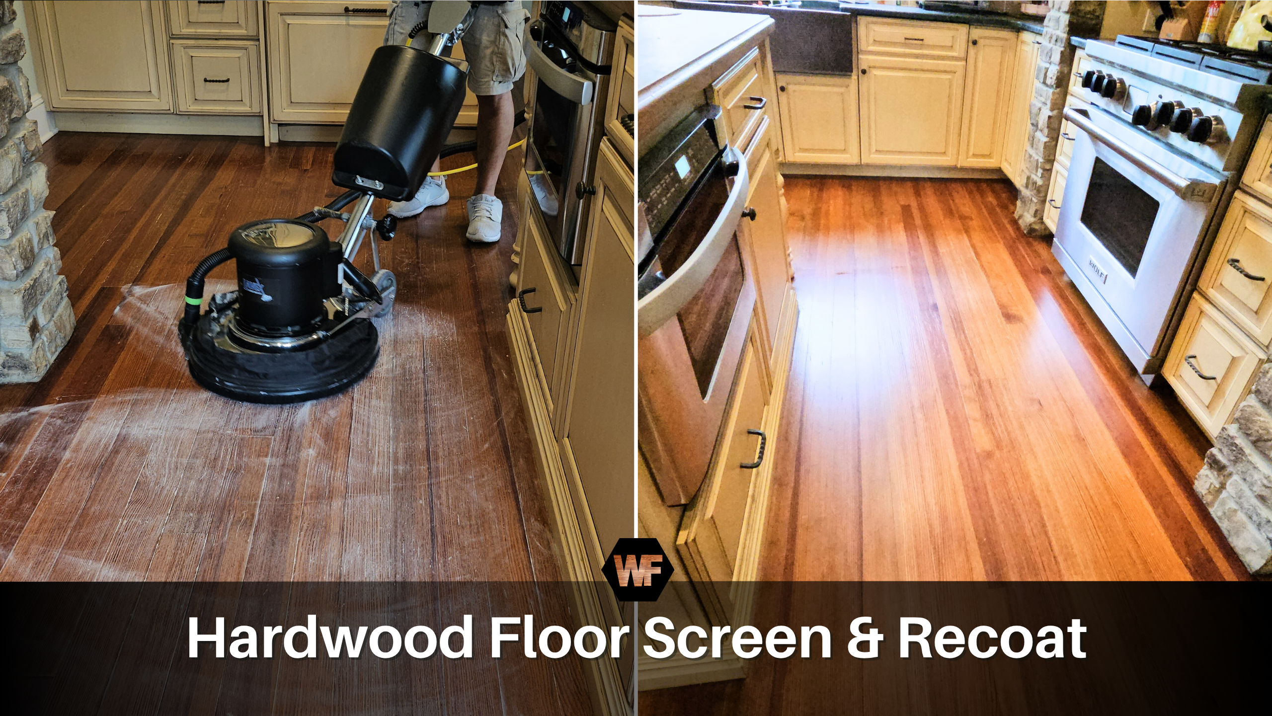 screen and recoat hardwood floor service to prepare homes for sale