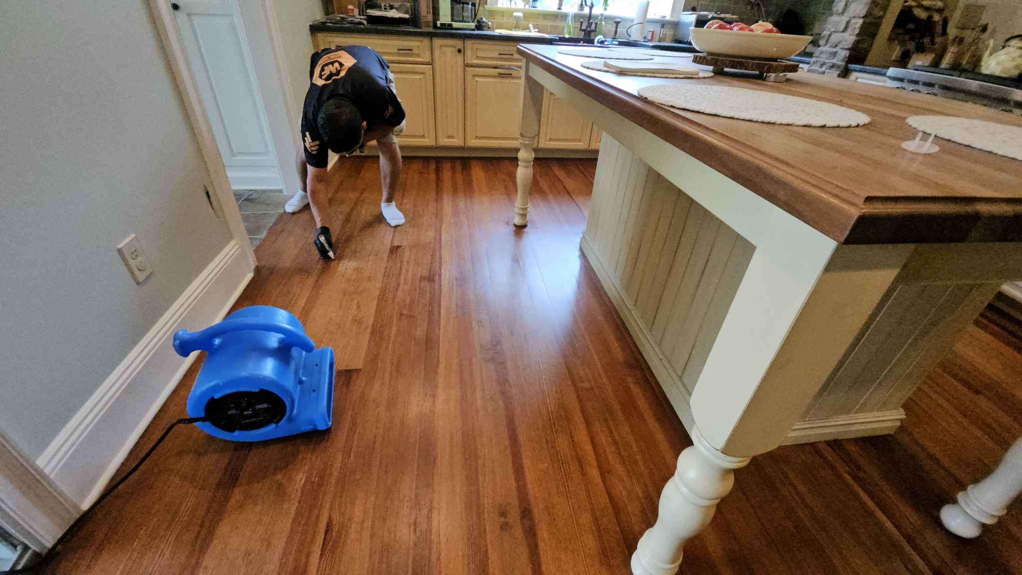 Clean Wood Floors After Rain to Prevent Damage in Basking Ridge NJ