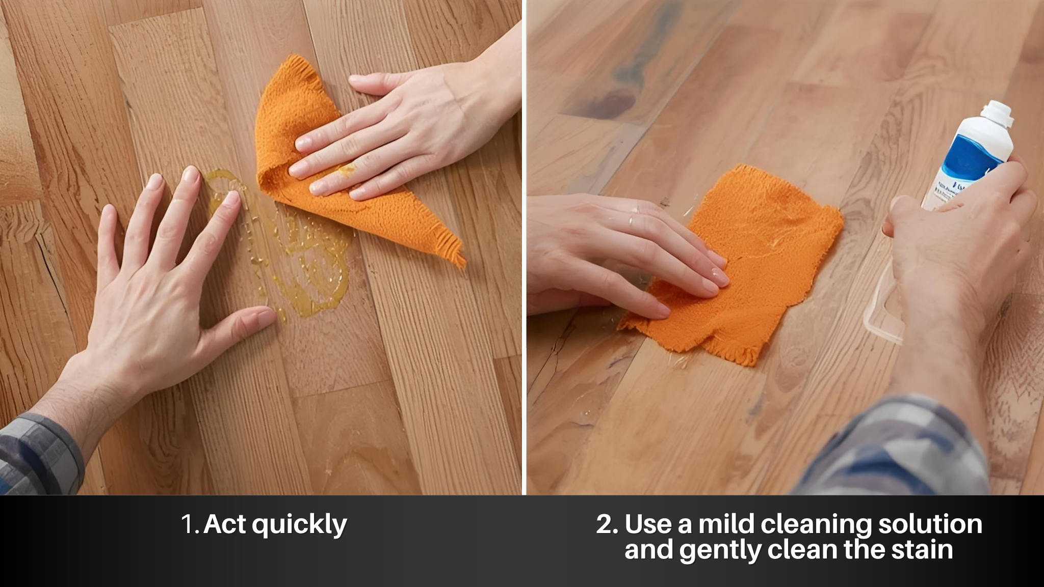 Remove Sticky Halloween Stains from Hardwood Floors in Summit NJ