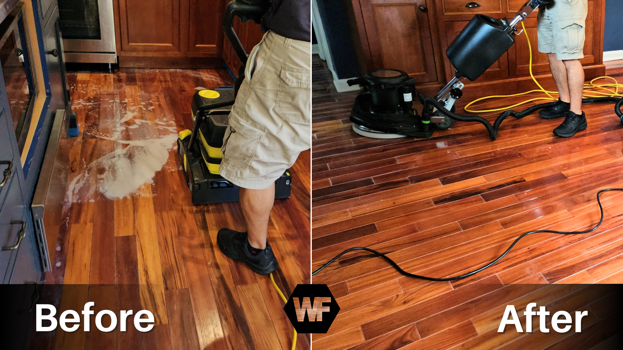 Tiger Hardwood Floor Cleaning & Wax Removal in Warren NJFlooring
